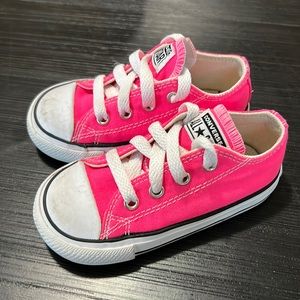Hot Pink Converse Low